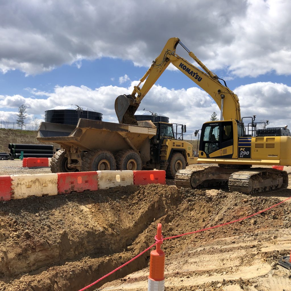 smart construction excavator 290