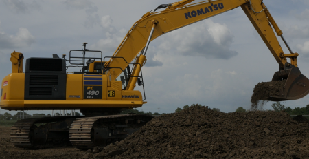 Komatsu PC490 Excavator